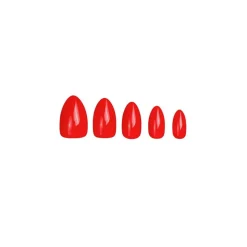 Ruby Red Press-On Kunstige Negle