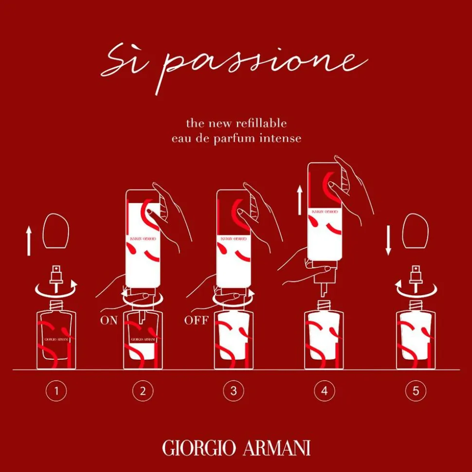 SÌ Passione Intense Eau De Parfum Refill, 100 ml