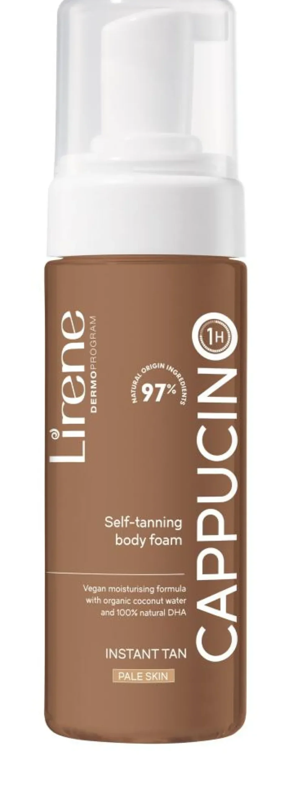 Self Tanning Body Foam, Cappucino, 150 ml