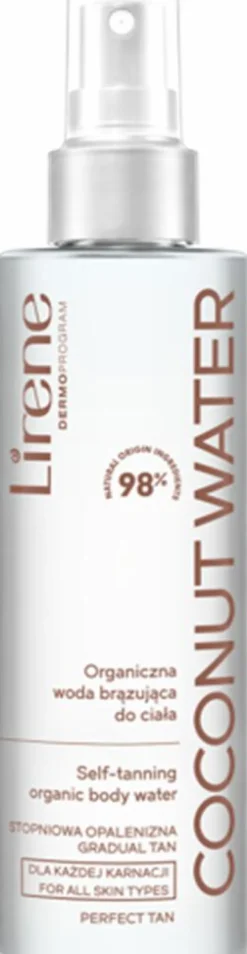 Self-Tanning Organic Body Water, 200 ml