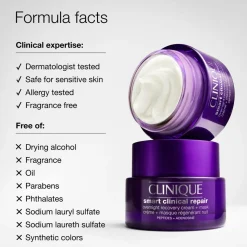 Smart Clinical Repair Overnight Recovery Cream & Mask, 50 ml