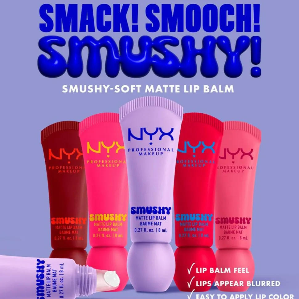 Smushy Matte Læbepomade, 2 Swipe Sesh