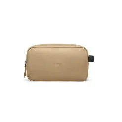 Spläsh Toiletry Double Zipped Toilettaske, Latte
