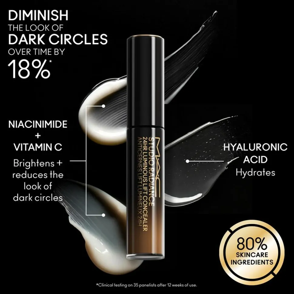Studio Radiance 24Hr Luminous Lift Concealer, NC15