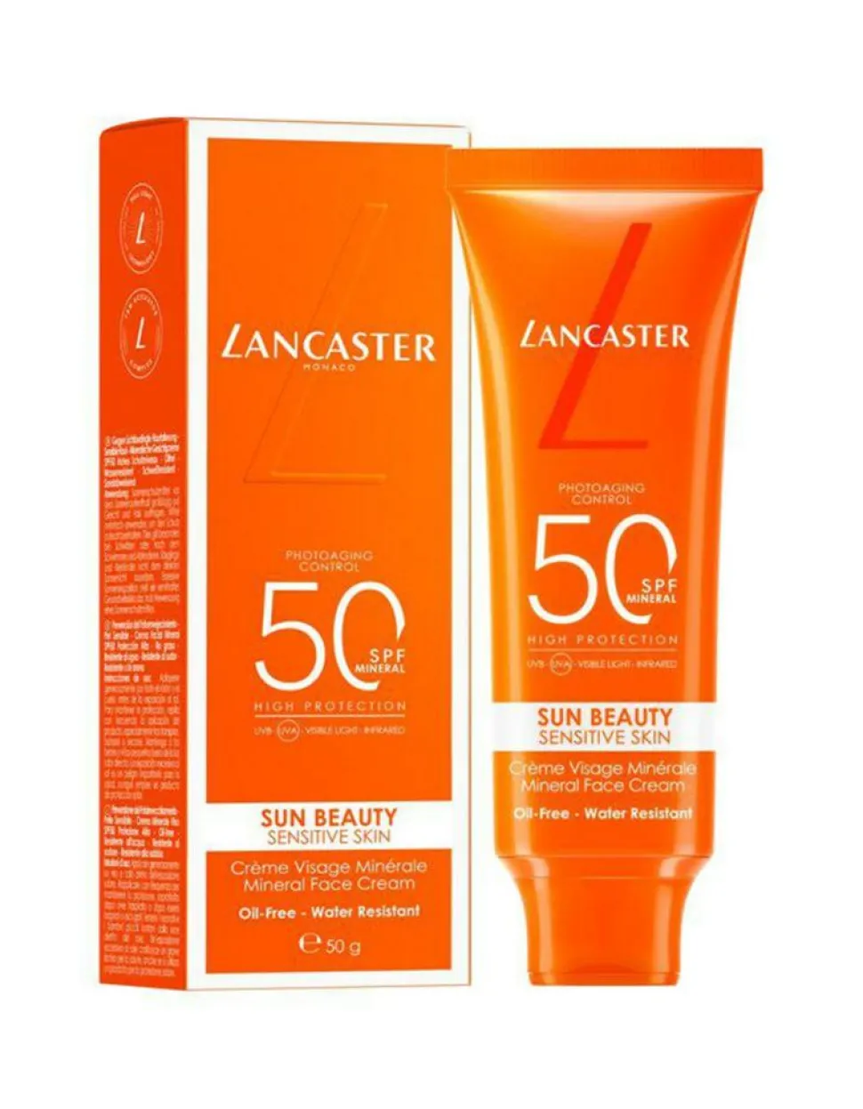 Sun Beauty Sensitive Skin Mineral Face Cream, SPF 50, 50 ml