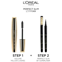 Superliner Perfect Slim Eyeliner, Sort