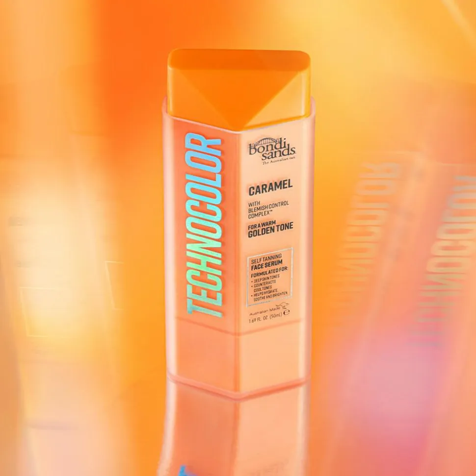 Technocolor Self Tanning Face Serum, Caramel, 30 ml