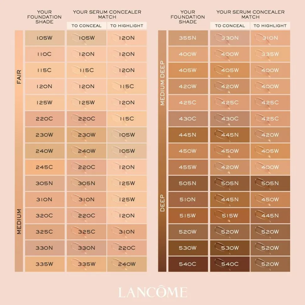 Teint Idole Ultra Wear Care & Glow Serum Concealer, 400W