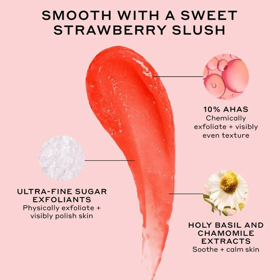 Transform Strawberry Smooting Scrub, 90 ml