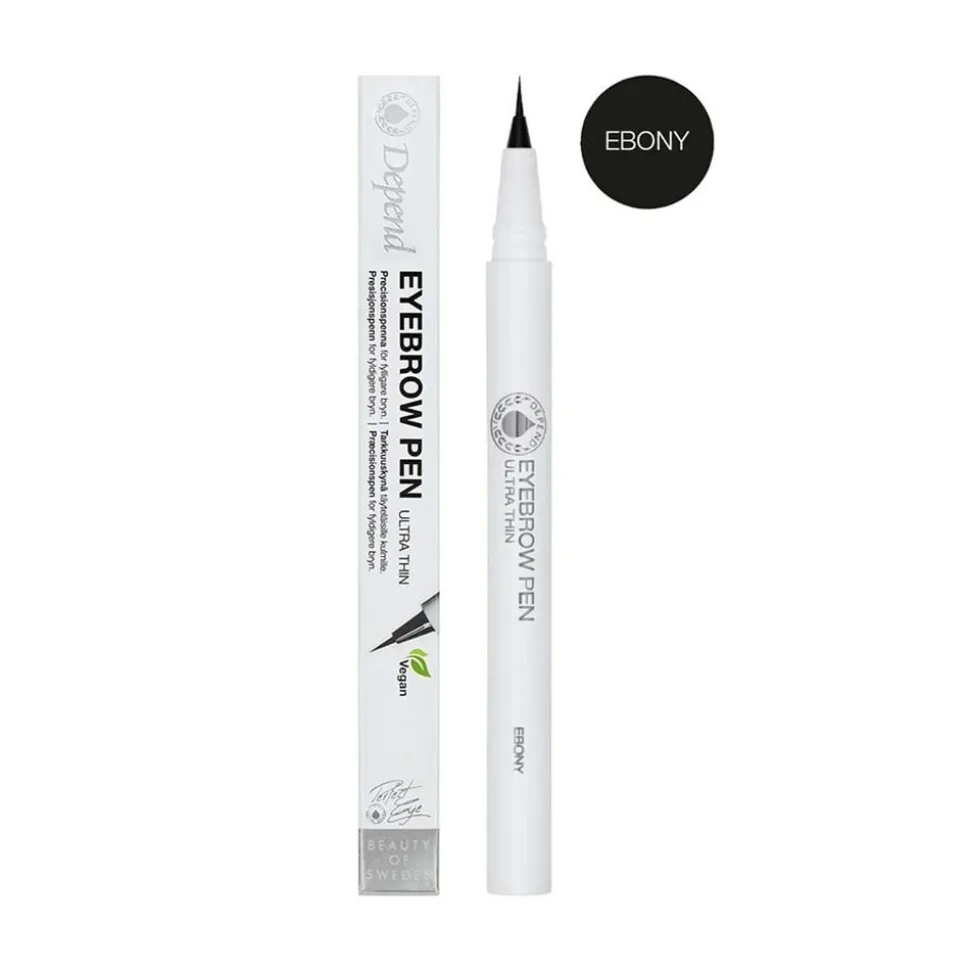 Ultra Thin Eyebrow Pen, 4980 Ebony