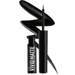 Vivid Matte Liquid Liner, Black