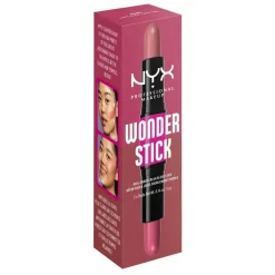 Wonder Stick Dual-Ended Cream Blush Stick, 01 Light Peach + Baby Pink