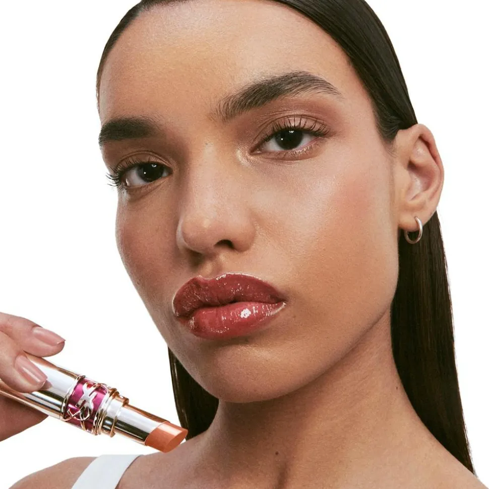 YSL Loveshine Candy Glaze Lipgloss Stick, 4 Nude Pleasure