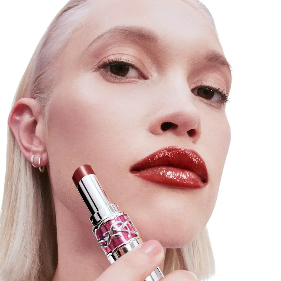 YSL Loveshine Candy Glaze Lipgloss Stick, 6 Burgundy Tempation